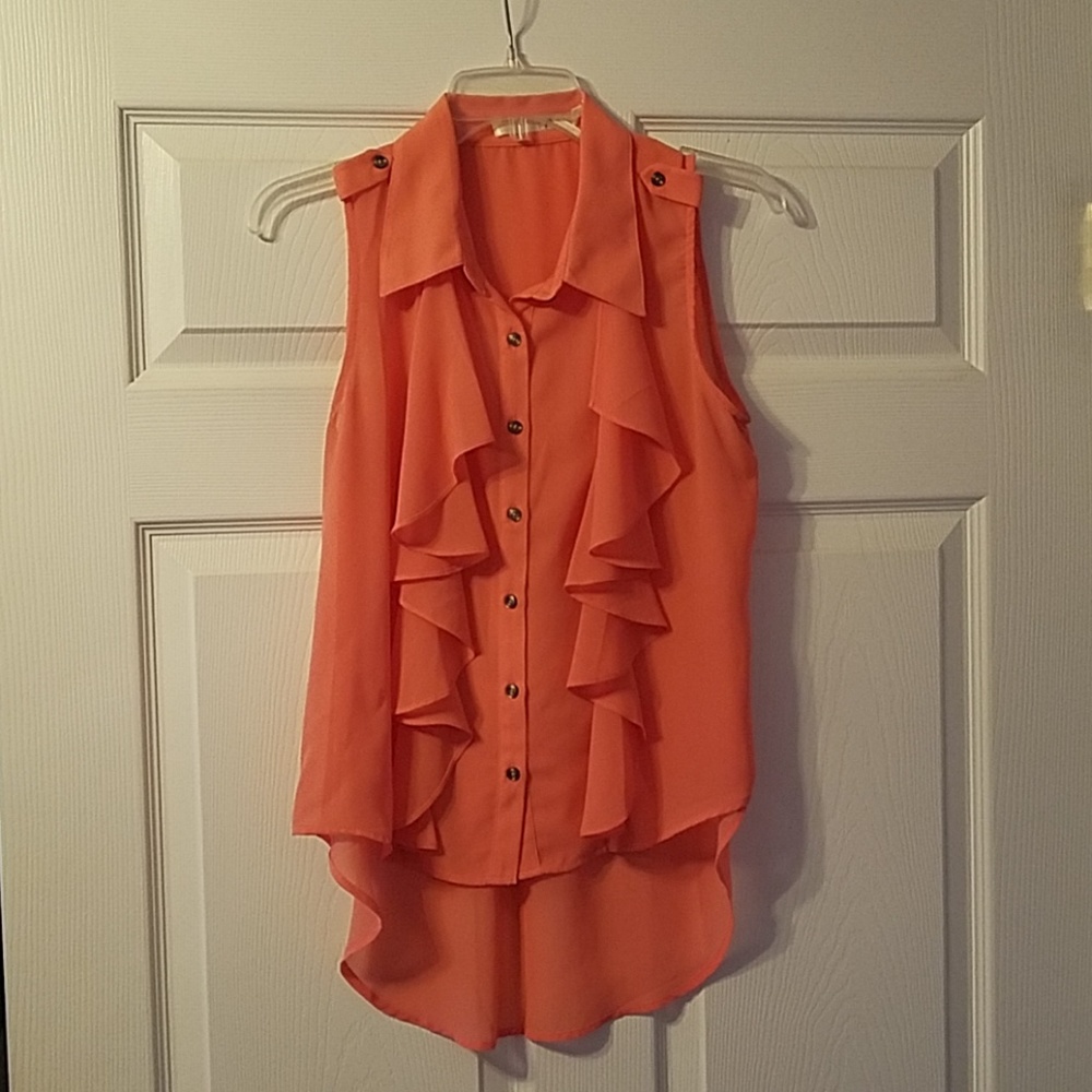 Coral/Orange Top